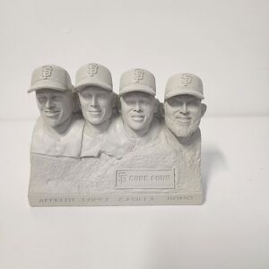 San Francisco Giants SF Giants 2024 Core Four Statue Affeldt Lopez Casillas Romo